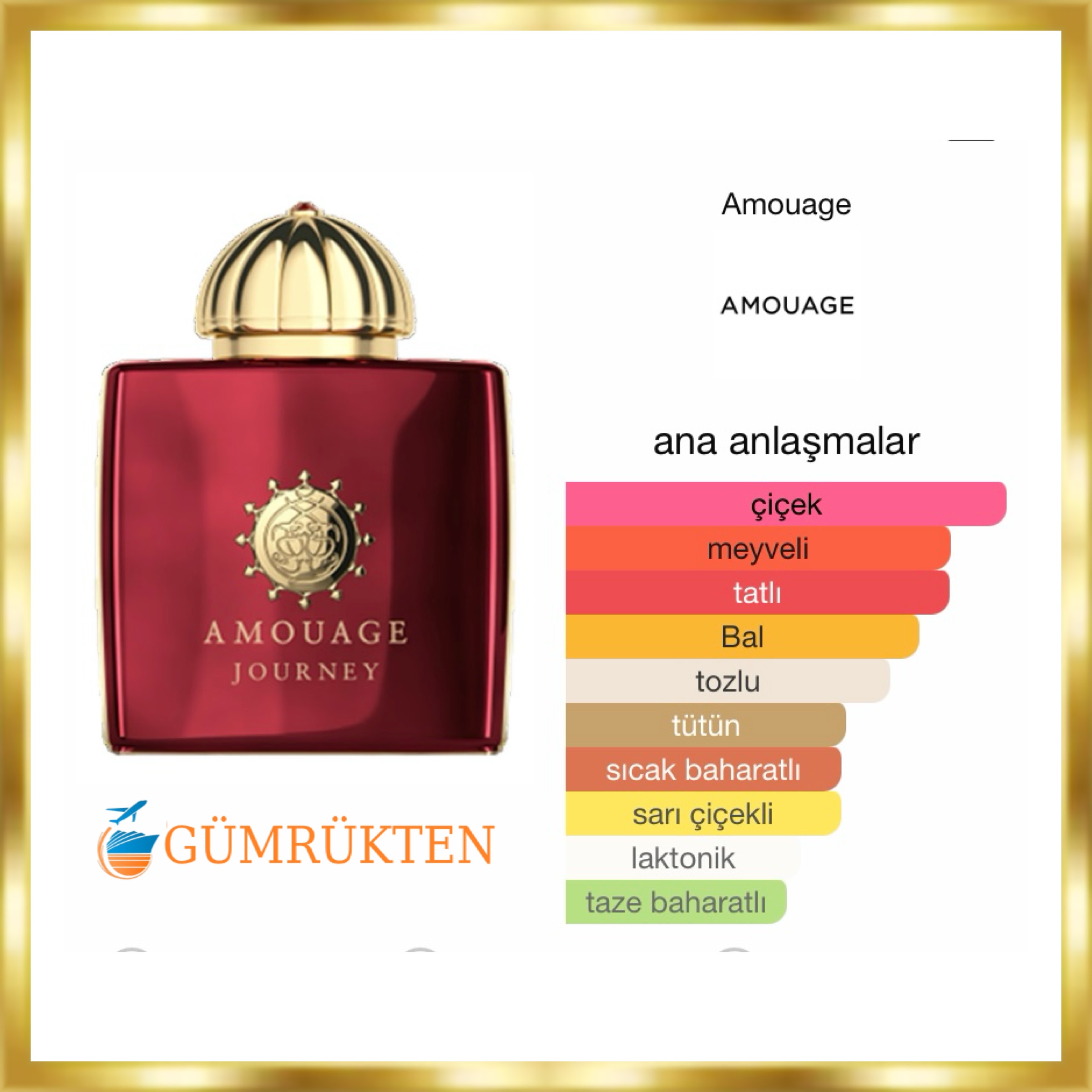 Amouage Journey EDP 100 ML Kadın Parfüm - Görsel 2