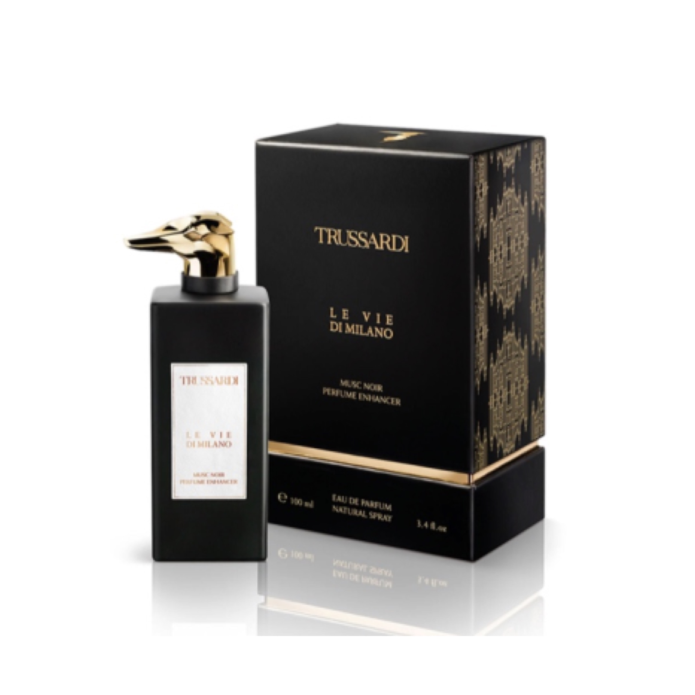 Trussardi Le Vie Di Milano Musc Noir Perfume Enhancer EDP 100 ML Unisex Parfüm